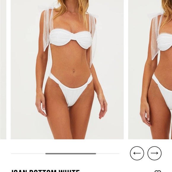 Beach Riot White Bikini Set - Picture 6 of 7